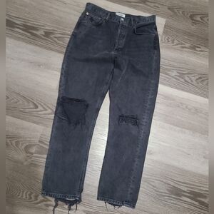 Agolde Riley Jeans Black 28